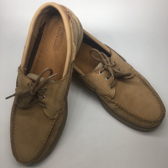 Sebago Docksides Boat Shoe Men's 10.5 Tan Sebago Docksides Boat Shoe Men's 10.5 Tan